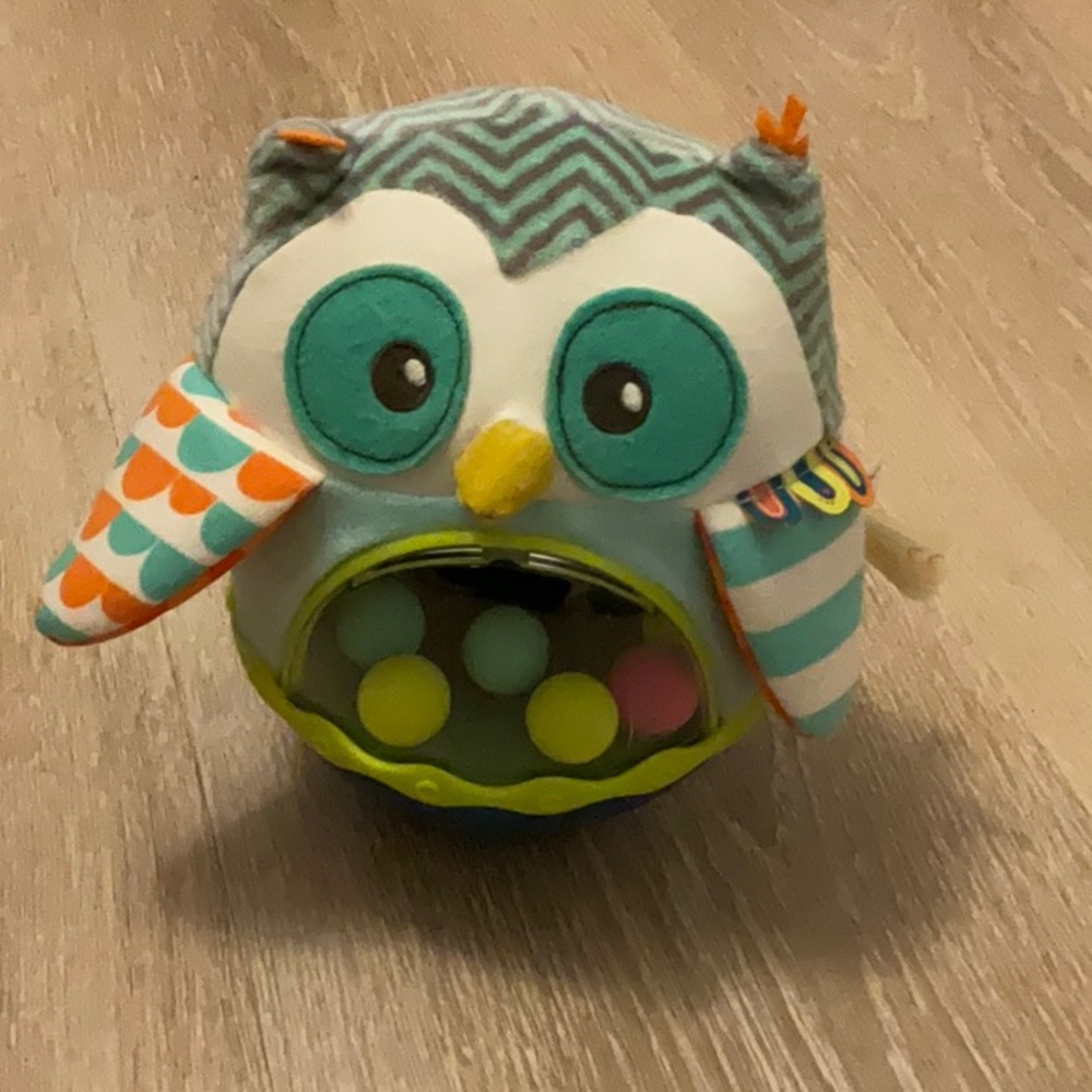 B. baby Roly-Poly Baby Toy - Owl Be Back